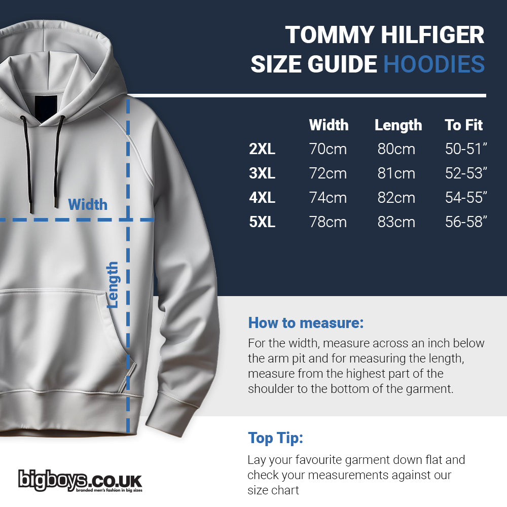 Tommy Hilfiger Plus Size Flag Embroidery Zip Sweatshirt Desert Sky