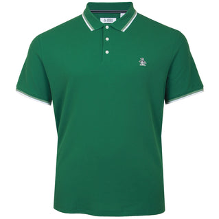 Original Penguin Plus Size Ojkf2620 Tipped Pique Polo Antique Green