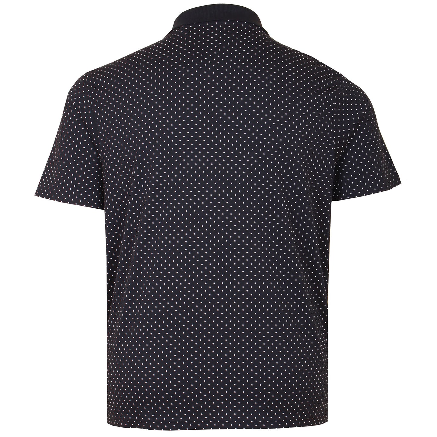 Lambretta Plus Size Lb1323 Polkadot Polo Navy