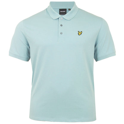 Lyle & Scott Plus Size SP400 Plain Polo Blue Smoke