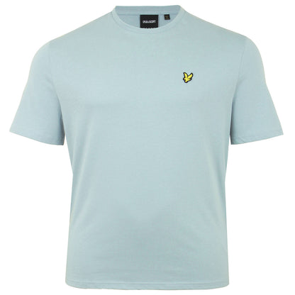 Lyle & Scott Plus Size TS400 Plain T-Shirt Blue Smoke