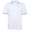 Ben Sherman Plus Size 1012790 Signature Polo White