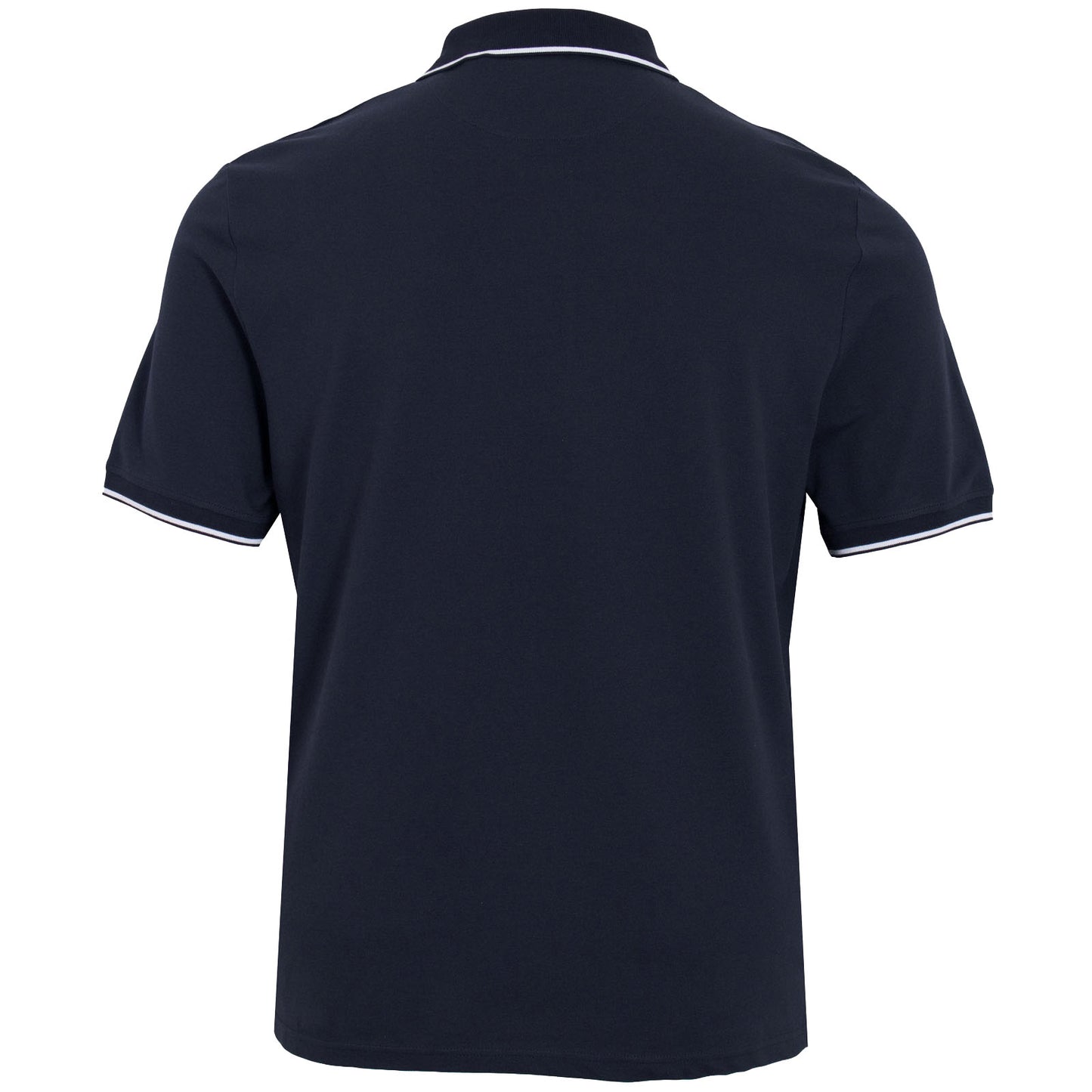 Lyle & Scott Plus Size Sp1524 Tipped Polo Dark Navy