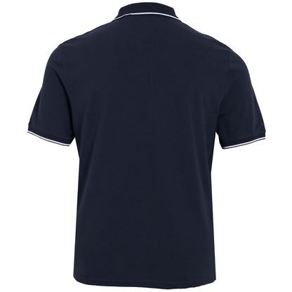 Lyle & Scott Plus Size Sp1524 Tipped Polo Dark Navy