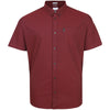 Ben Sherman Plus Size 1012489 Signature Oxford S/S Shirt Wine