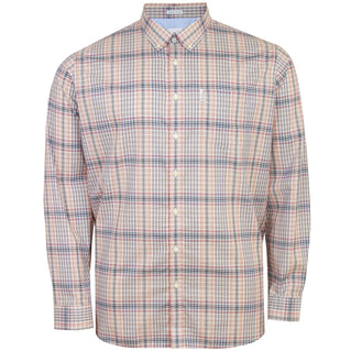 Ben Sherman Plus Size 77839 Multicolour Check L/S Shirt Fog