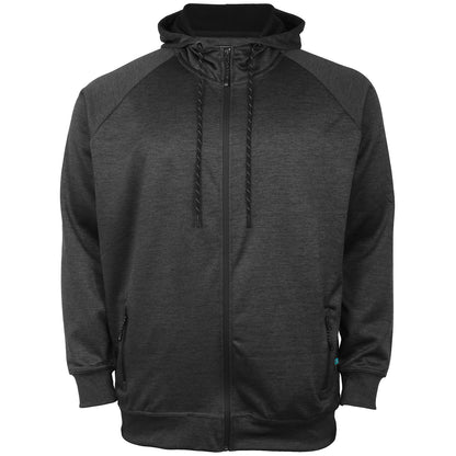 Kam Jeans Plus Size Ap008 Active Pereformance Hoodie Charcoal