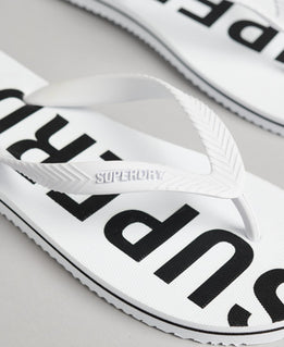 Superdry Code Essentials Flip Flops White