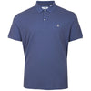 Plus Size Ojkbs0005 Plain Polo Blue Indigo