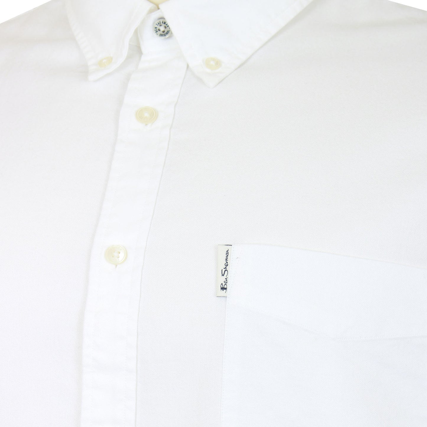 Plus Size 65095 Signature Oxford S/S Shirt White