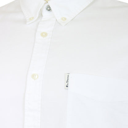 Plus Size 65095 Signature Oxford S/S Shirt White