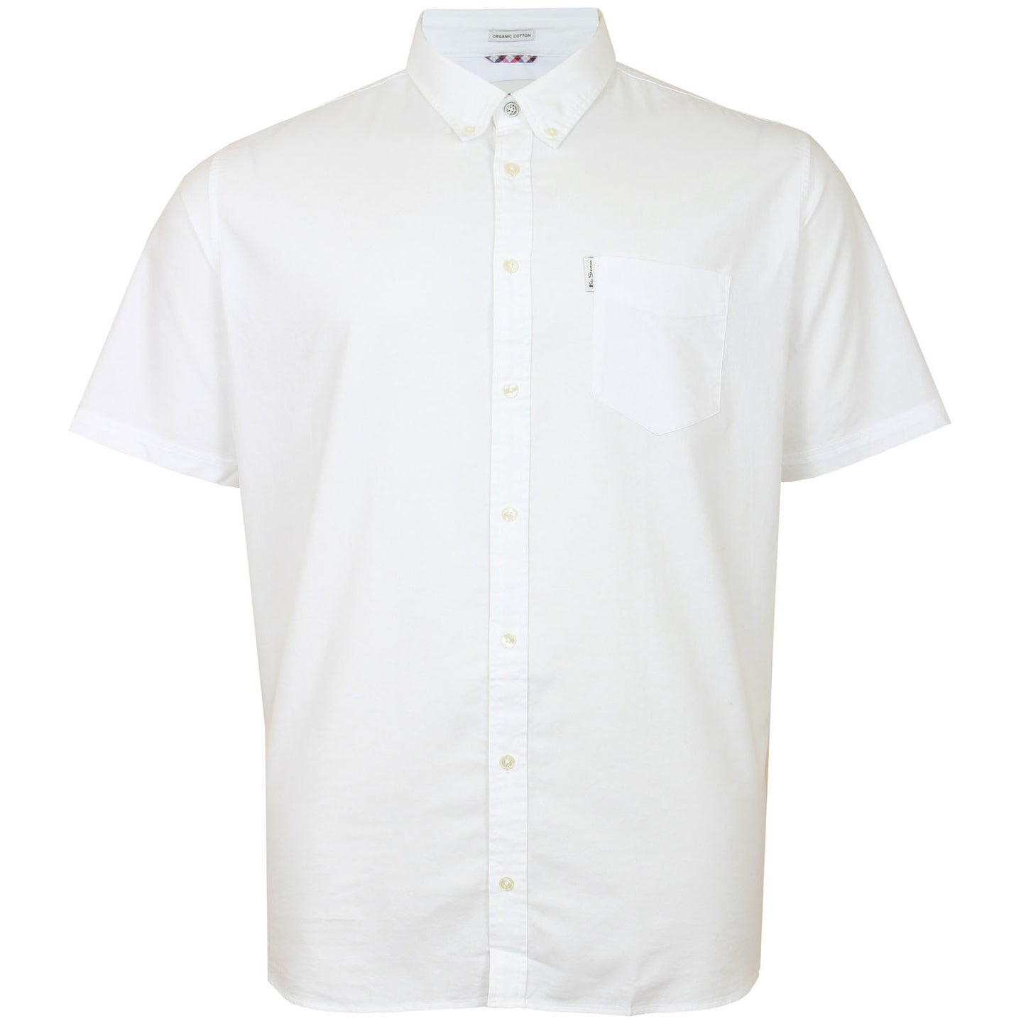 Plus Size 65095 Signature Oxford S/S Shirt White