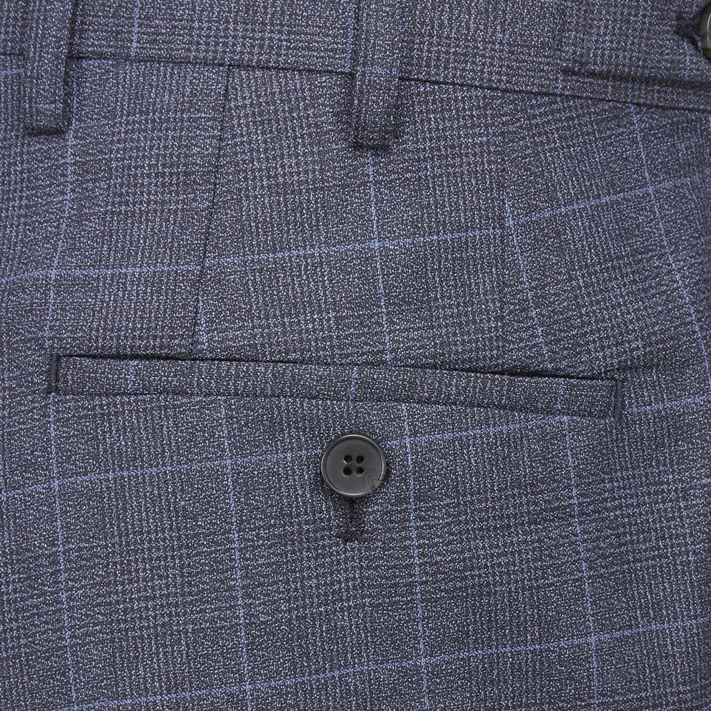 Mm70043 Anello Tailored Trousers Blue Check