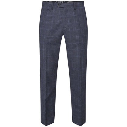 Mm70043 Anello Tailored Trousers Blue Check