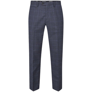 Skopes MM70043 Anello Tailored Trousers Blue Check