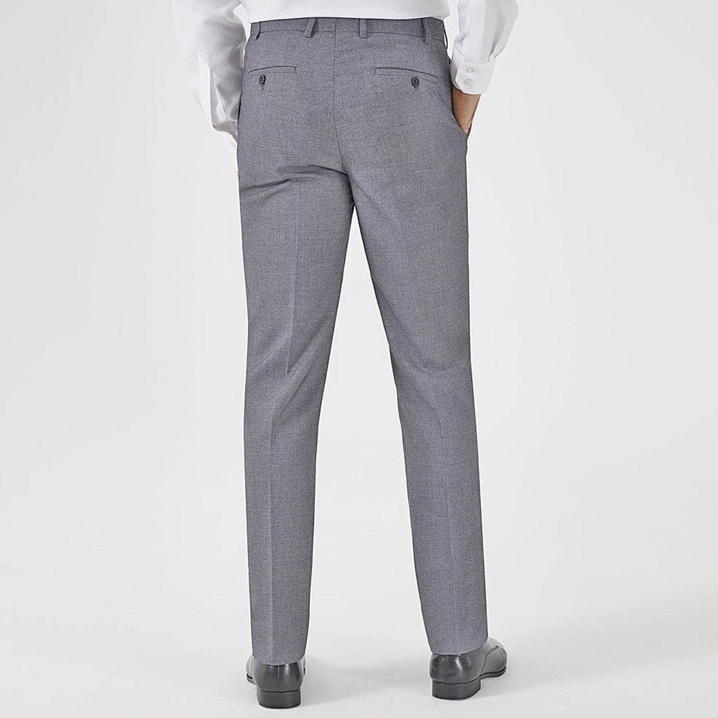 Mm7393 Harcourt Tailored Trousers Silver