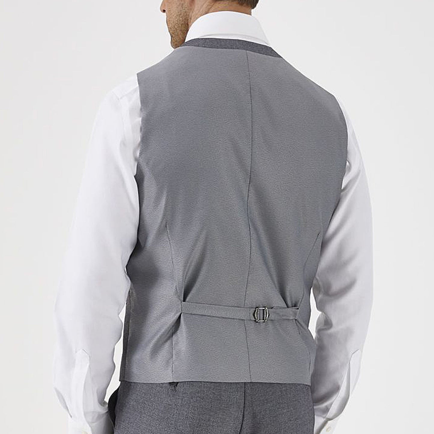 Mm1693 Harcourt Waistcoat Silver