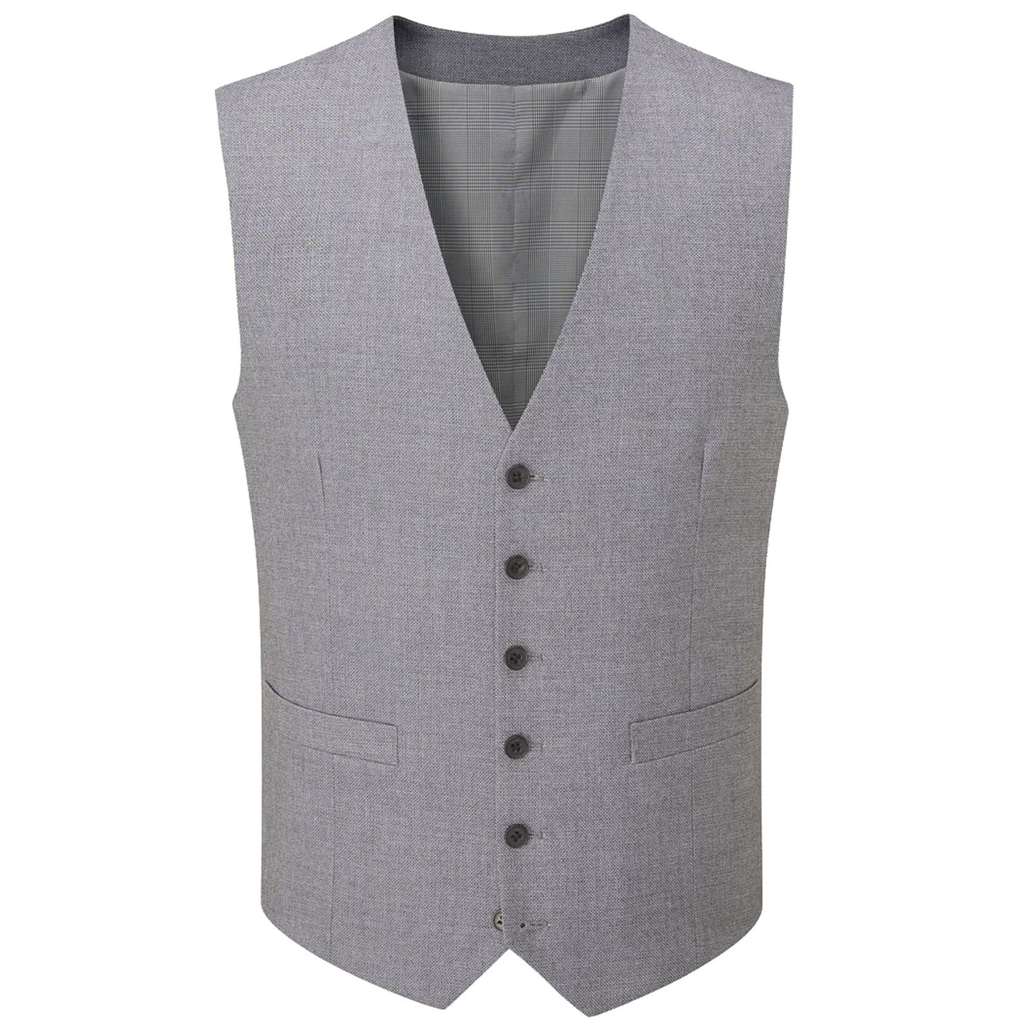 Mm1693 Harcourt Waistcoat Silver