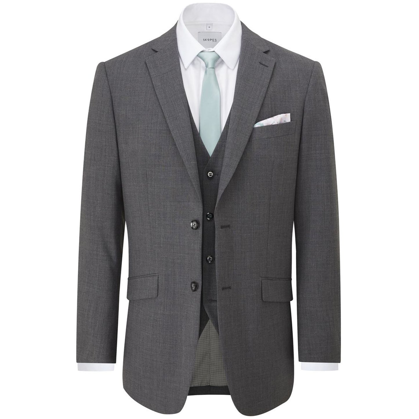 Plus Size Mm1832 Darwin Suit Jacket Grey (56-62")