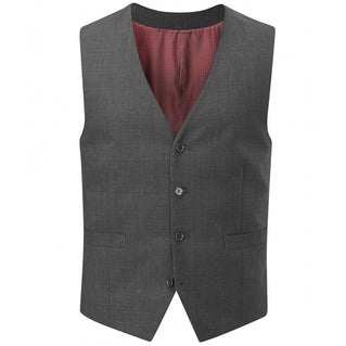 Skopes Plus Size Mm1331 Darwin Waistcoat Charcoal