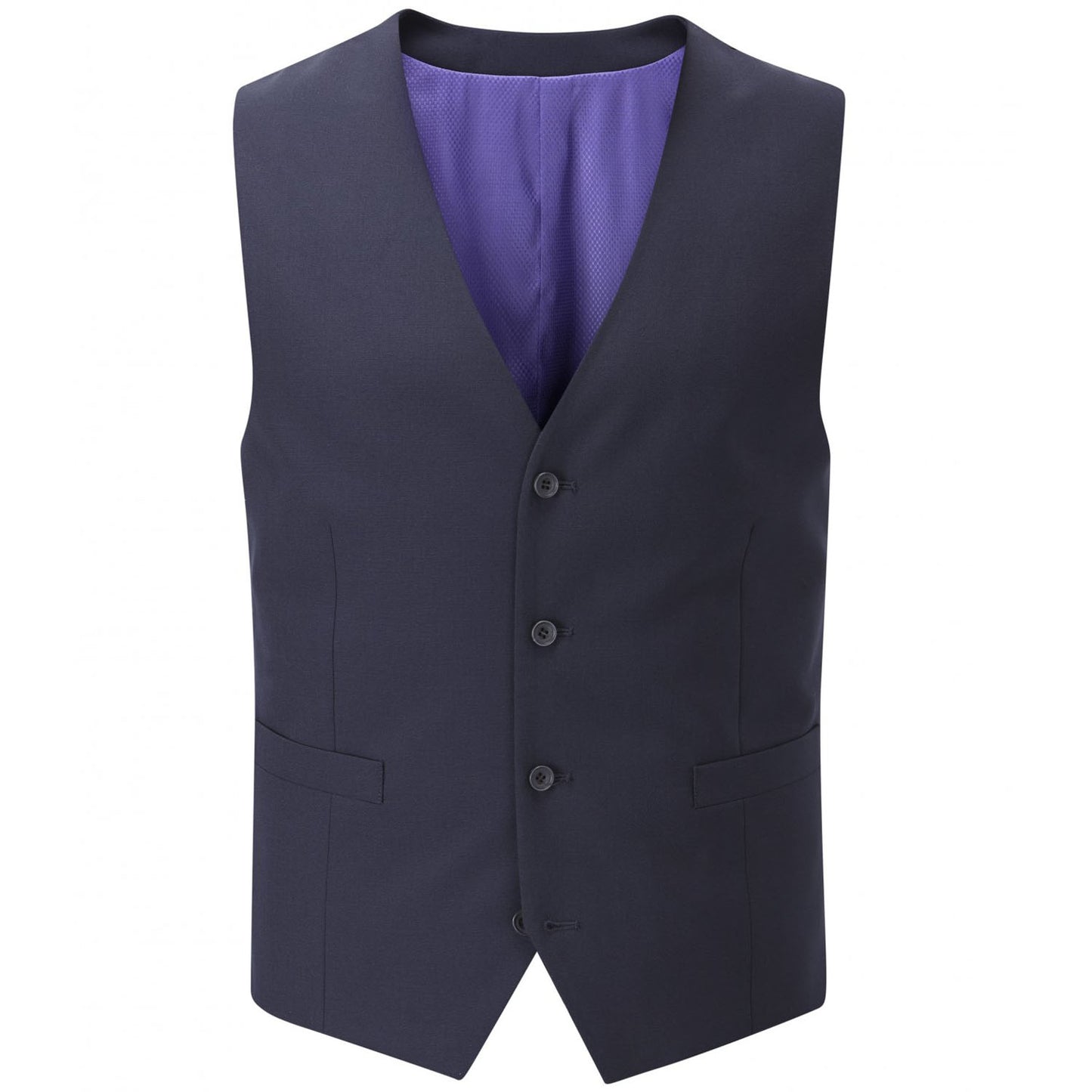 Plus Size Mm1326 Darwin Waistcoat Navy