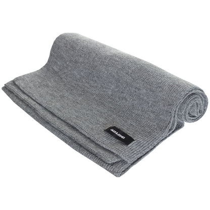 Jack & Jones DNA Knitted Scarf Grey Melange