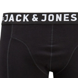 Jack & Jones Plus Size Sense Trunks 3-Pack Black