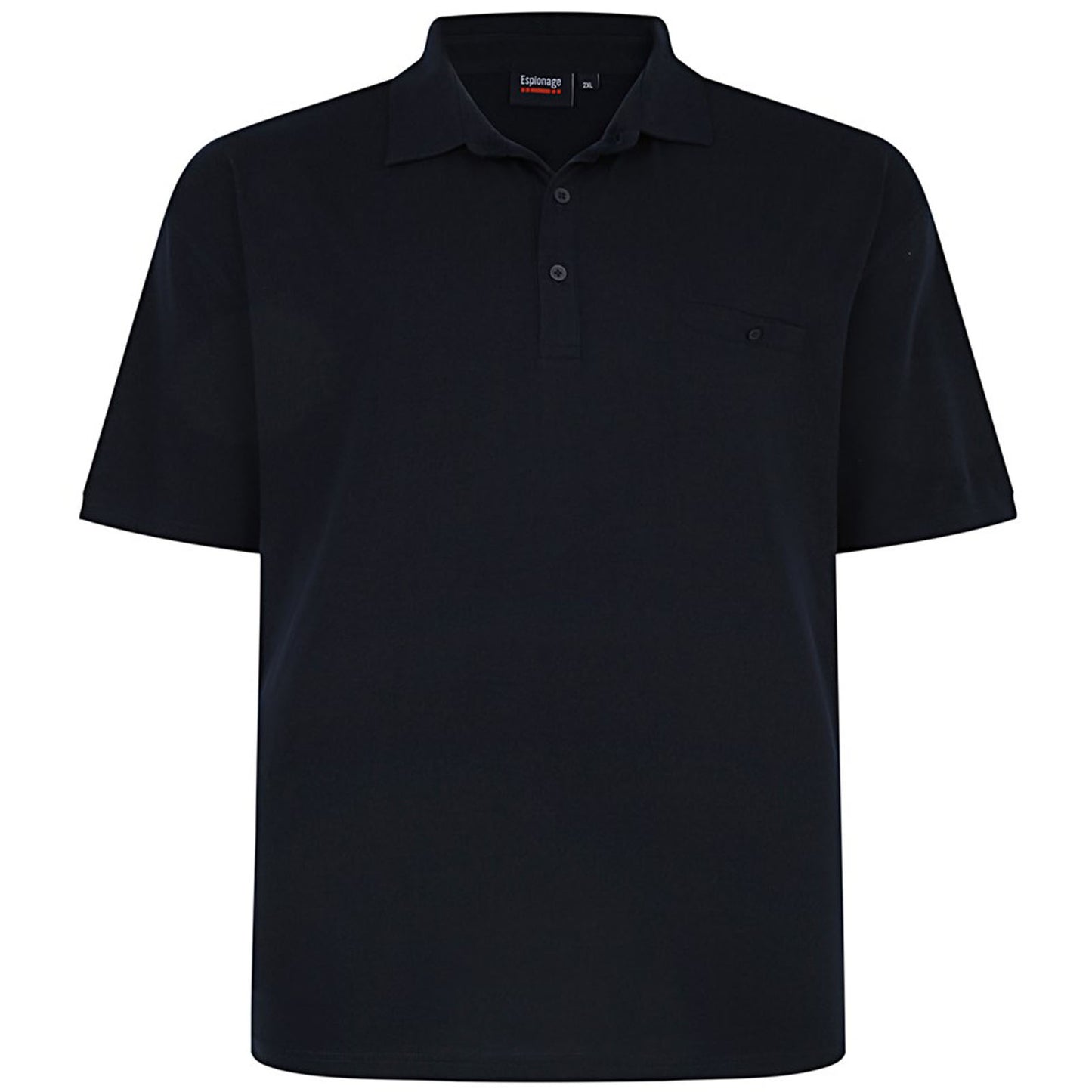 Plus Size P208 Smart Polo Navy