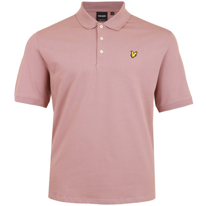 Lyle & Scott Plus Size Sp400 Plain Polo Hutton Pink