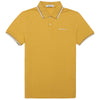 Plus Size 77487 Signature Tipped Polo Sunflower