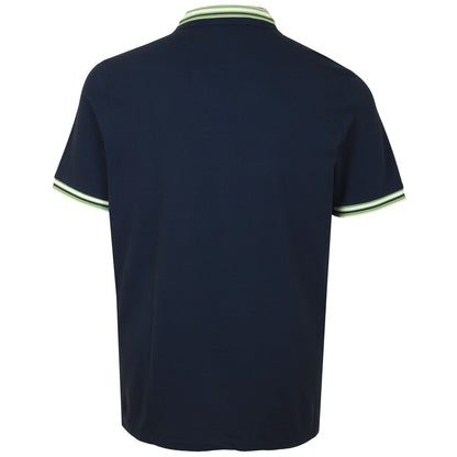 Plus Size 70758 House Collar Polo Dark Navy