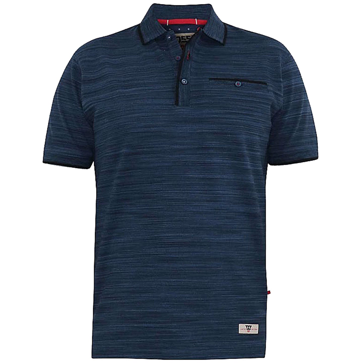 Plus Size Foxley Pique Polo Navy Reno