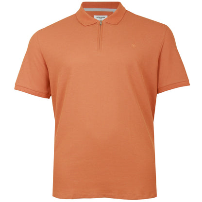 Plus Size Johhny Half Zip Polo Sunburn