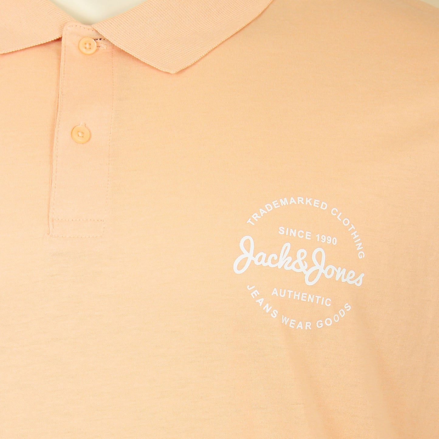 Jack & Jones Plus Size Forest Polo Apricot Ice