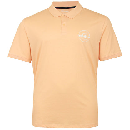 Jack & Jones Plus Size Forest Polo Apricot Ice