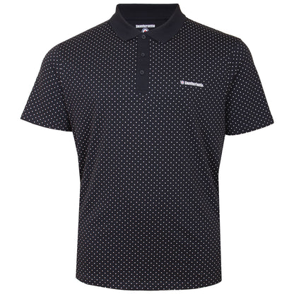 Lambretta Plus Size Lb1323 Polkadot Polo Navy