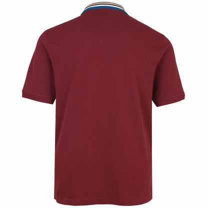 Plus Size Gifting Collar Polo Deep Rouge