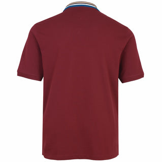 Tommy Hilfiger Plus Size Gifting Collar Polo Deep Rouge