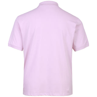 Lyle & Scott Plus Size Polo Shirt Pink Light