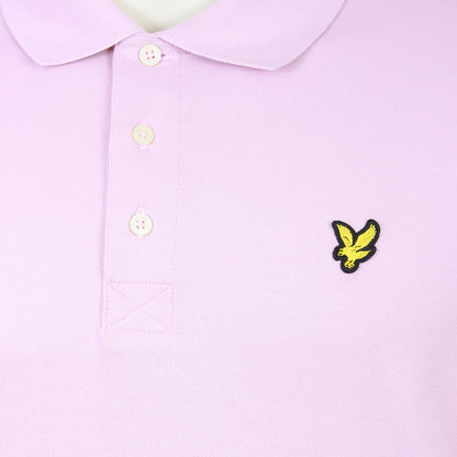 Lyle & Scott Plus Size Polo Shirt Pink Light