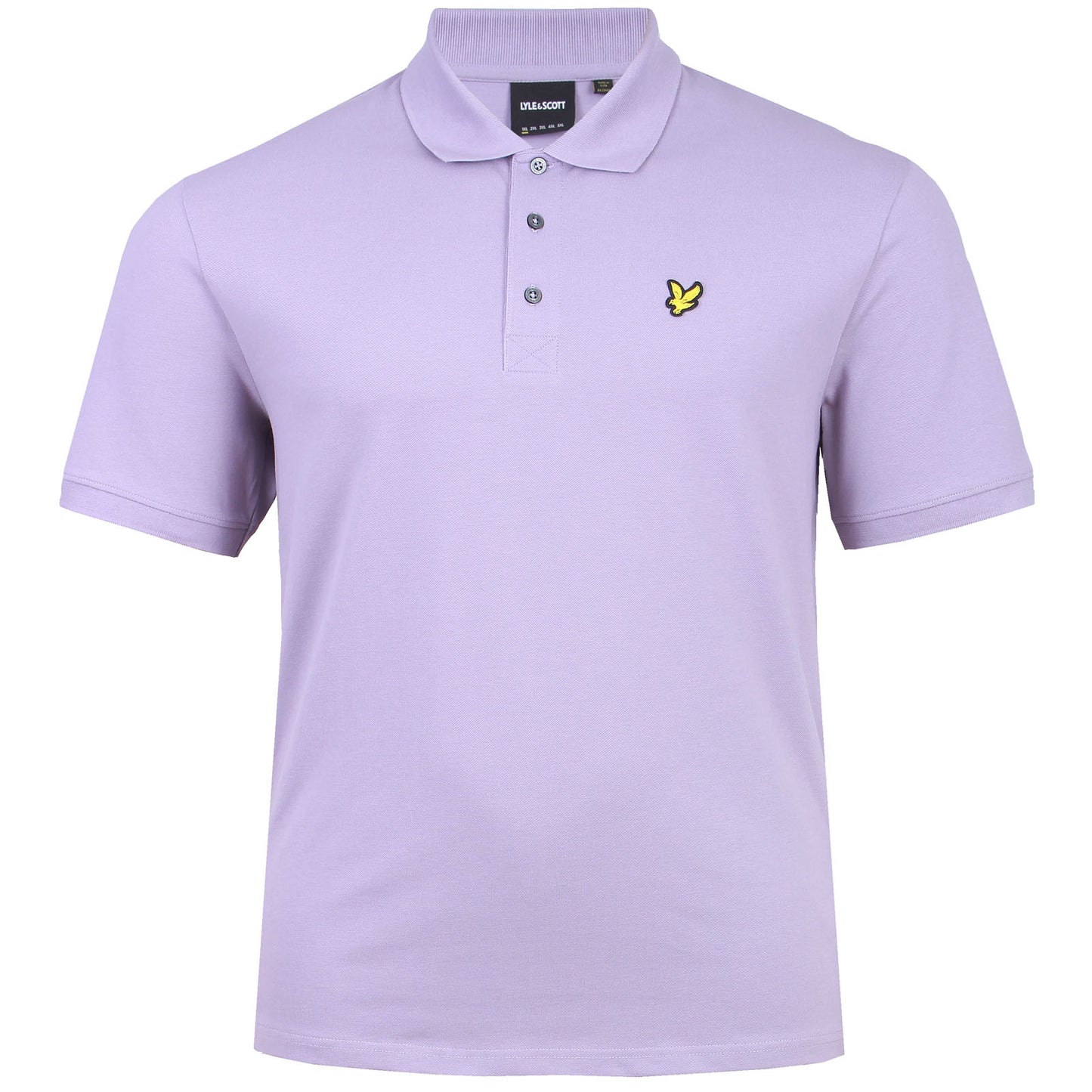 Lyle & Scott Plus Size Polo Shirt Dusk Purple