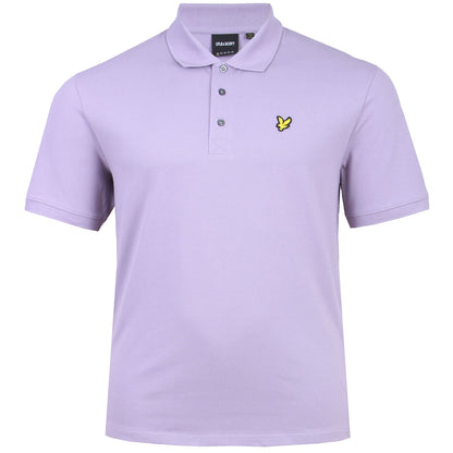 Lyle & Scott Plus Size Polo Shirt Dusk Purple