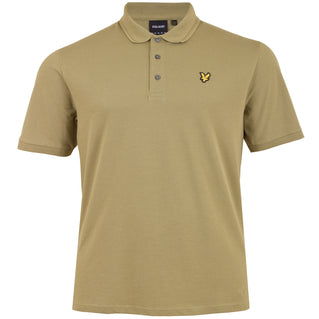 Lyle & Scott Plus Size Crest Tipped Polo Seaweed