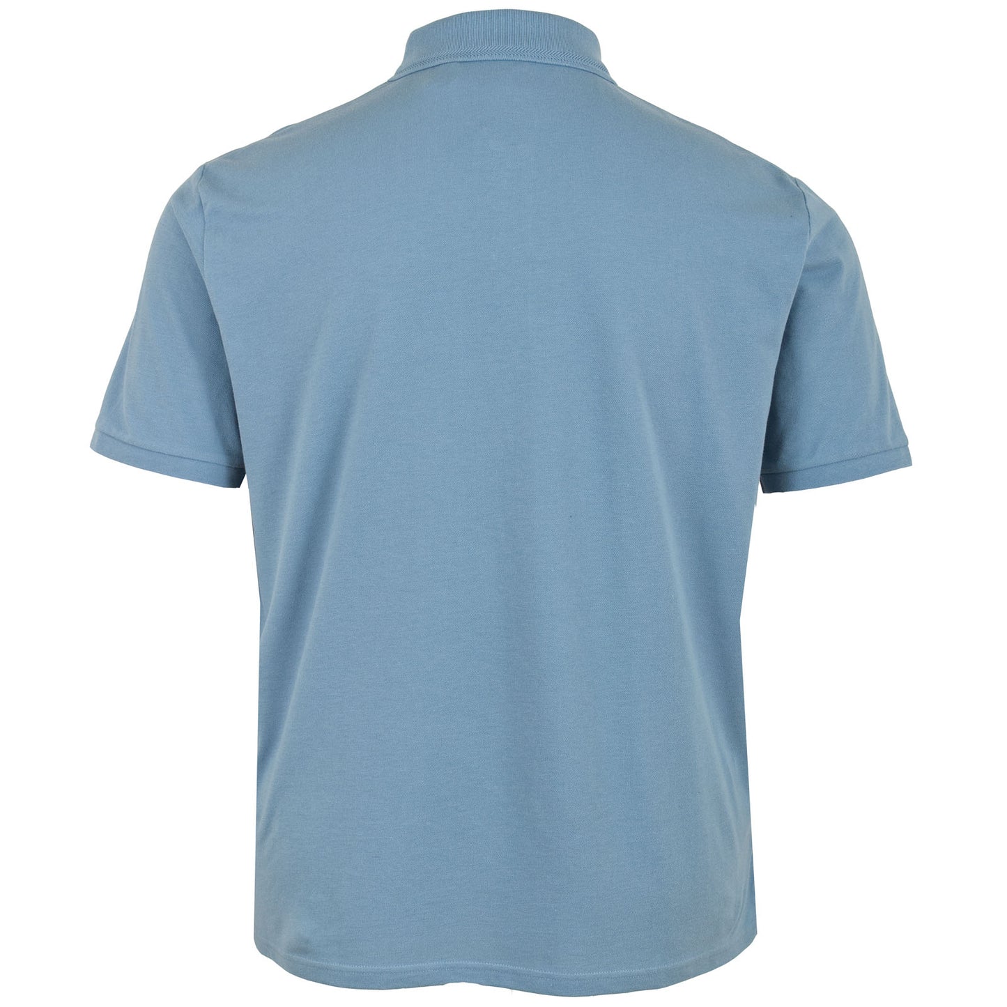 Plus Size Crest Tipped Polo Skipton Blue