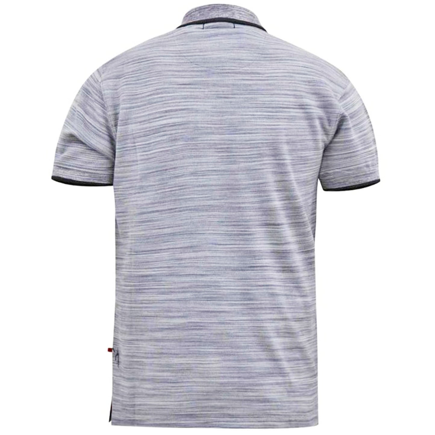 Plus Size Valour Pique Reno Polo Grey Reno