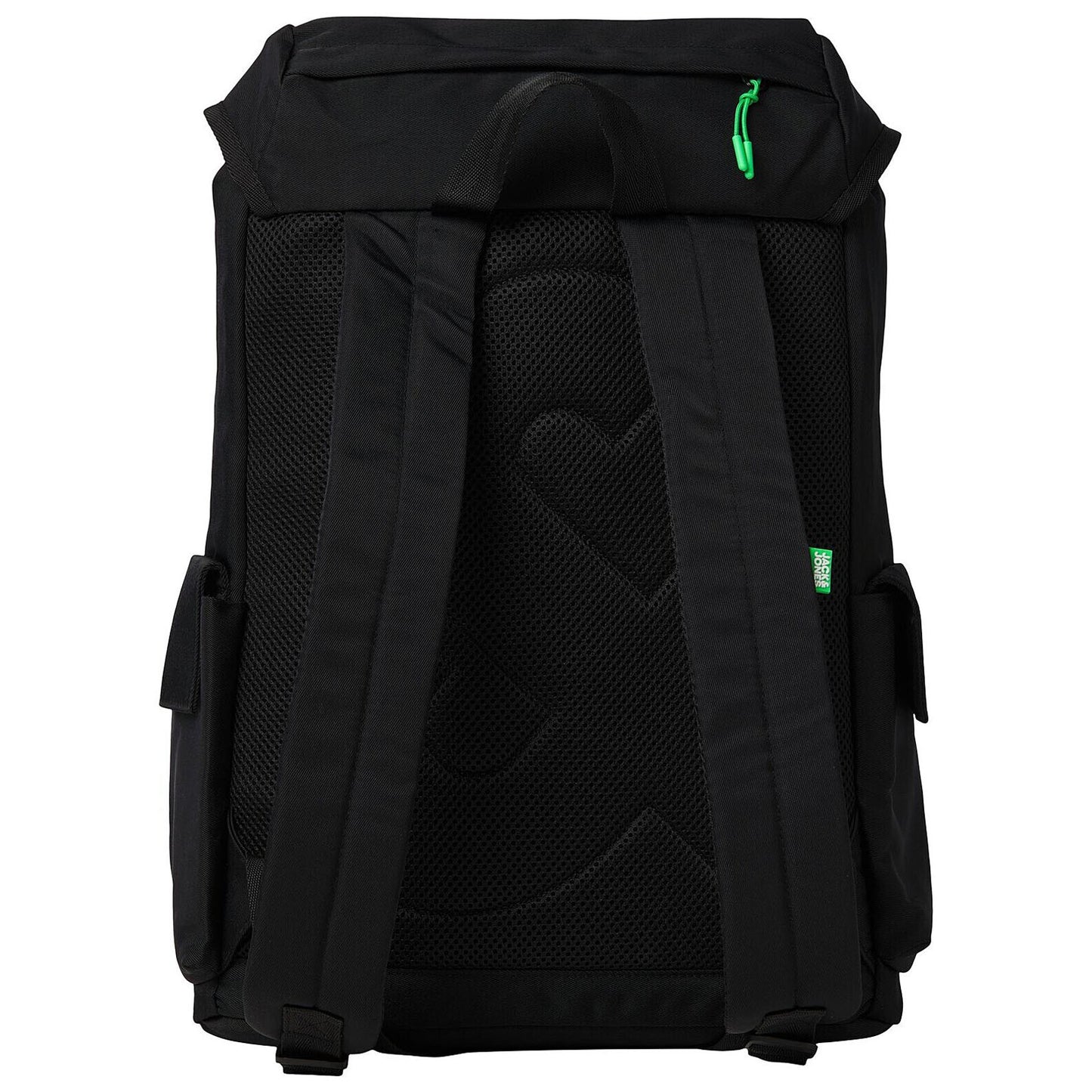 Jack & Jones Ashford Mesh Backpack Black/Island Green