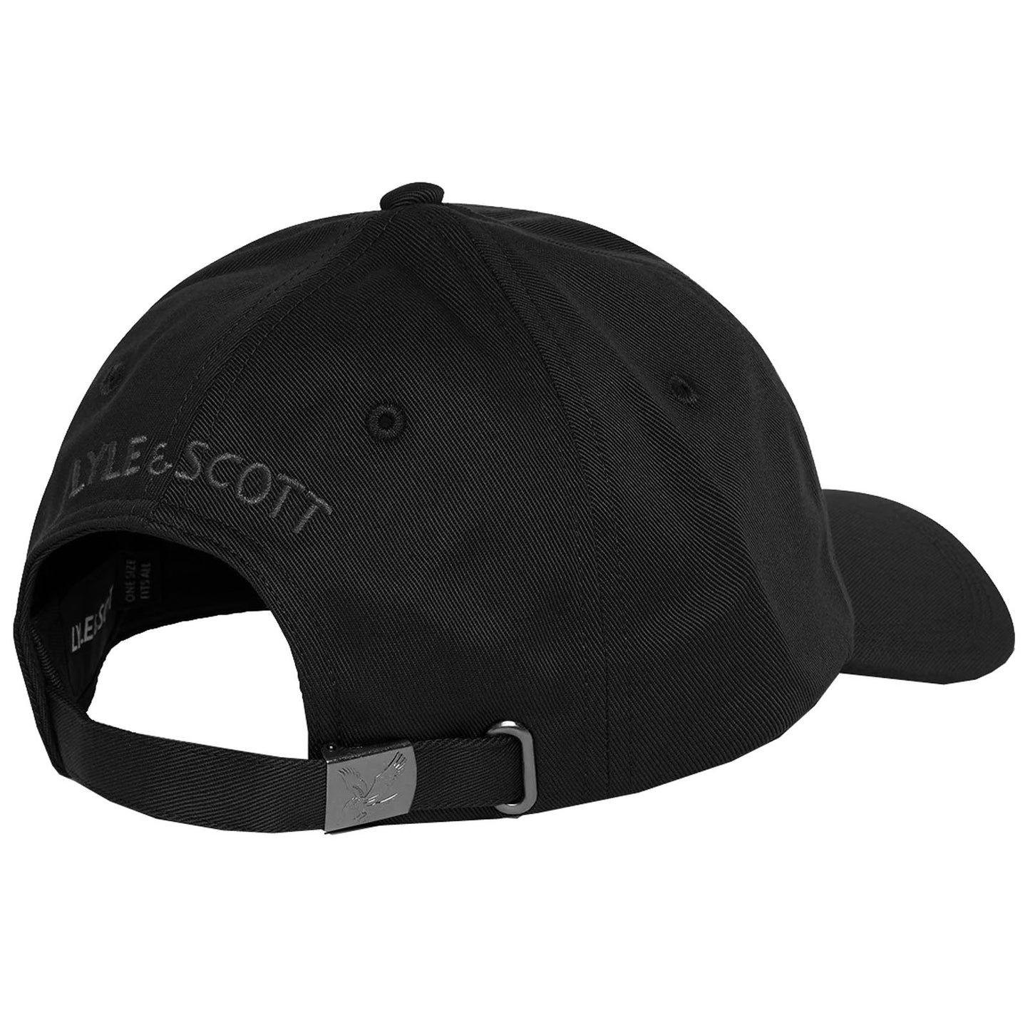 Lyle & Scott He906af Baseball Cap Jet Black