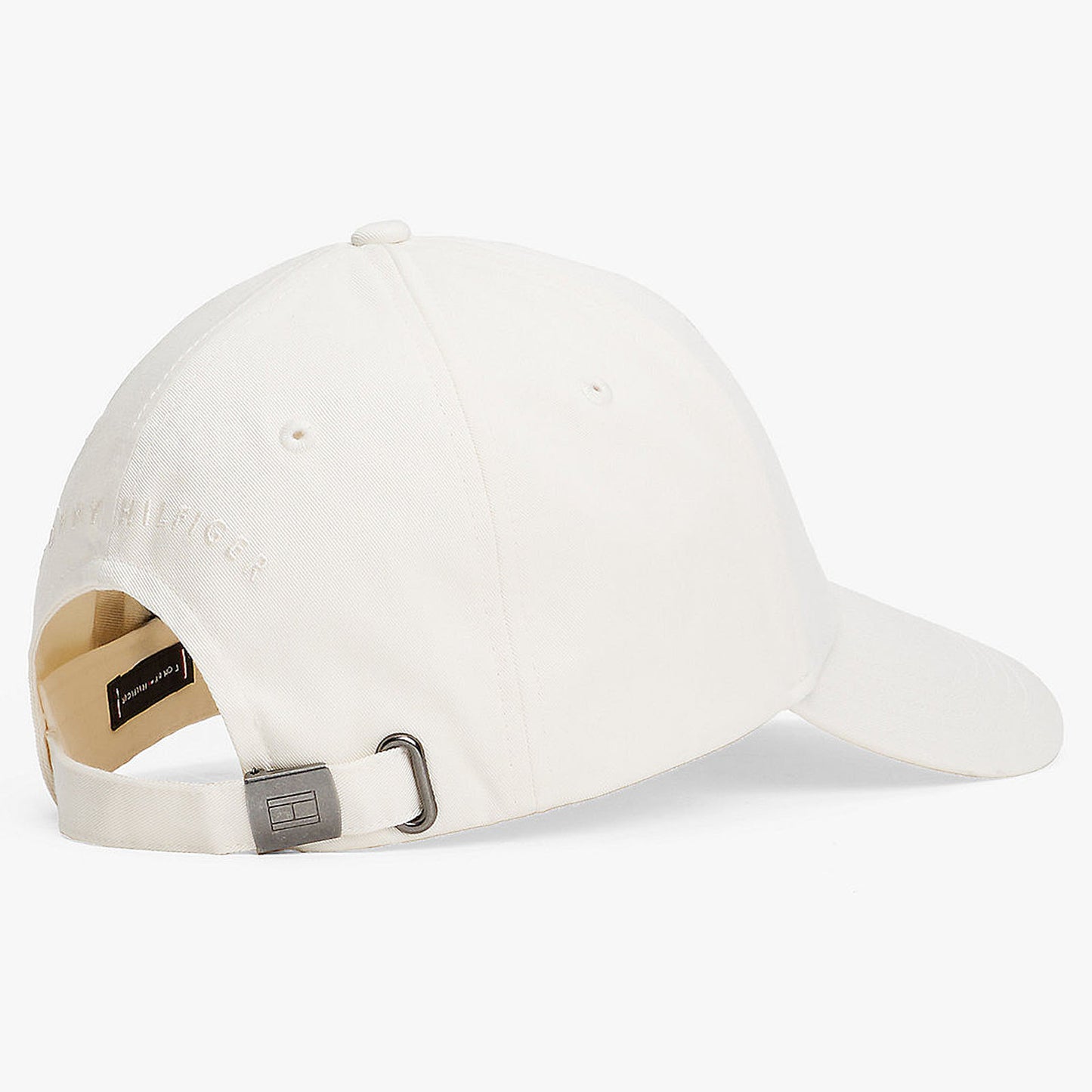 Tommy Hilfiger Flag 6 Panel Cap Ivory Silk