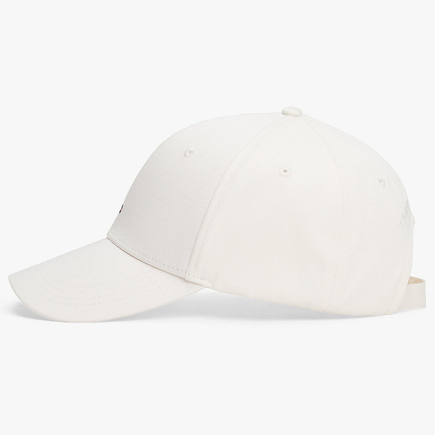 Tommy Hilfiger Flag 6 Panel Cap Ivory Silk