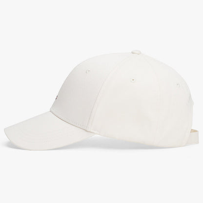 Tommy Hilfiger Flag 6 Panel Cap Ivory Silk